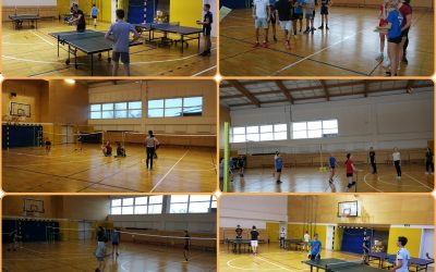 Turnir v namiznem tenisu in badmintonu