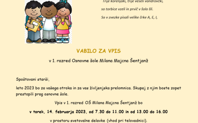 Vpis v 1. razred