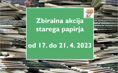 Zbiralna akcija starega papirja