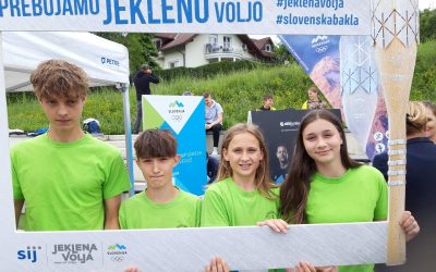 Slovenska bakla na poti do Pariza obiskala tudi Sevnico